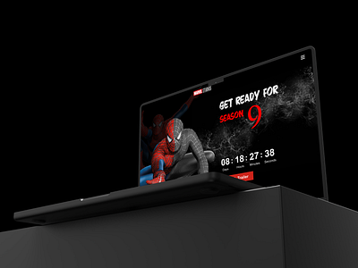 Countdown Timer/ #DailyUI014 countdown timer dailyui design spiderman spiderman poster ui uidesign ux website