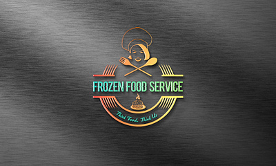 Frozen food service logo food logo graphic design logo design