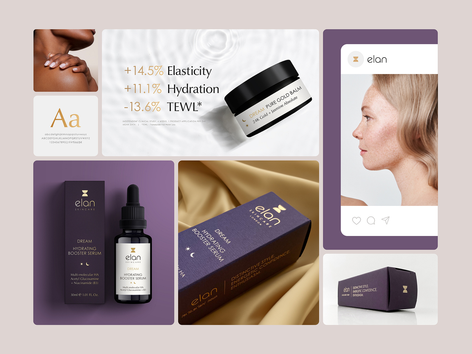 Elan Skincare Rebrand By Karla Novak On Dribbble