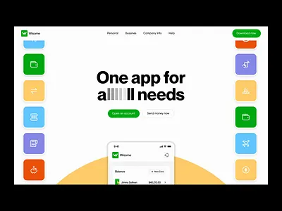 Finance Website Animation animation banking card clean design finance finance website financial landing page money ui web web animation web app web design web design inspiration web designer webflow website website animation