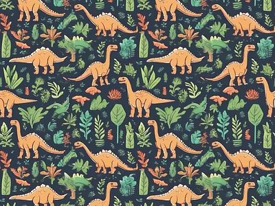 Dinosaur Pattern dinosaur pattern