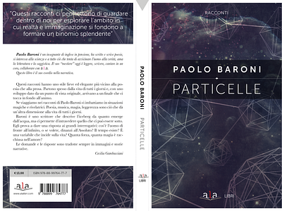 Particelle (book cover) blender book cover graphic design indesign