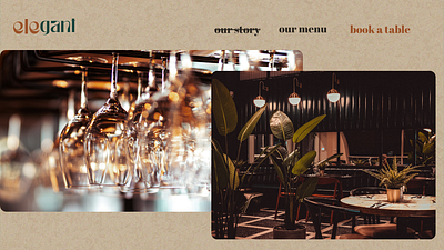 Lounge restaurant website branding logo minimal design minimalistic restaurant ui ux web design web development website