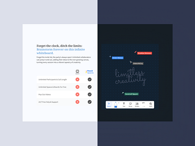 Ditch Feature Fatigue: Stories, Not Specs comparison page price pricing page saas table website ux