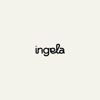 ingela abstract branding brandmark design funding lettering logo logotype wordmark