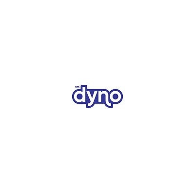 dyno abstract branding brandmark dinosaurus lettering logo logotype wordmark