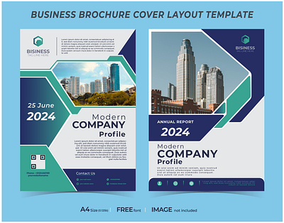 Brochure Template Layout and Annual Report annual annual report broshure broshure cover cover graphic design motion graphics