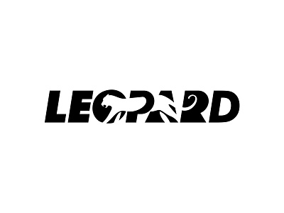 Leopard animal branding cat cheetah design icon illustration jaguar leopard lettering logo mark symbol typography wildlife zoo