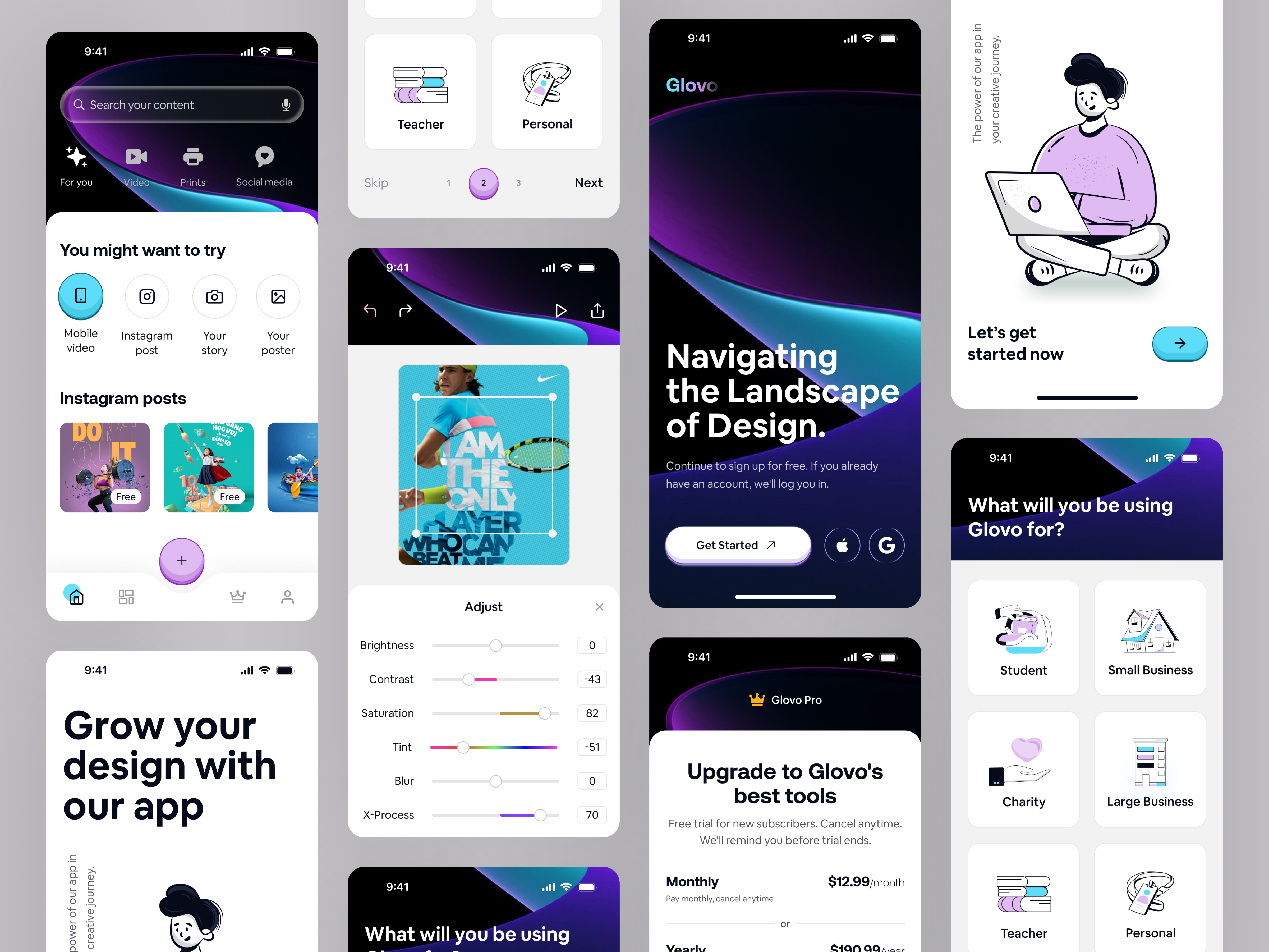 Example of Mobile App Design