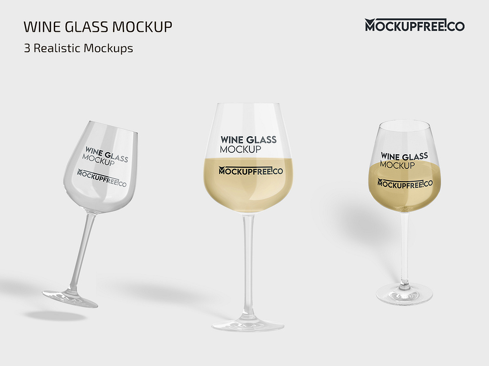 Mockup Wine Glass designs, themes, templates and downloadable graphic