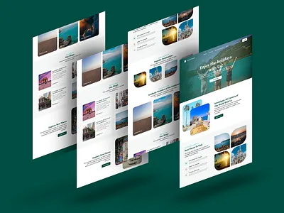 Travel Agency Website | Landing Page UI | Website branding company branding design figma graphics illustration logo tour website travel travel agency travel agenecy website travel and tour ui ui design uidesign uiux ux web ui website website ui