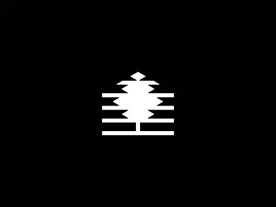 Tree House abstract awesome geometric home house logo minimal modern prof professional logo simple tree unique