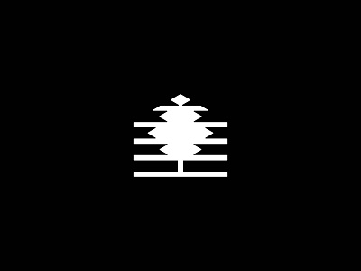 Tree House abstract awesome geometric home house logo minimal modern prof professional logo simple tree unique
