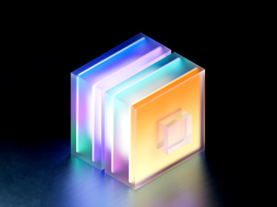 Light Box 3d 3d designer 3d illustration cube design designer illustration india lalit light light box neon ui ui designer visual designer web