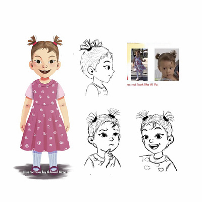 Ai Vy character design children children book children illustration