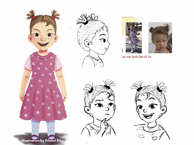 Ai Vy character design children children book children illustration