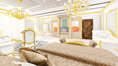 Classical Interior Design Work 3d architecture bedroom design classical design classical interior design interior design
