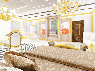 Classical Interior Design Work 3d architecture bedroom design classical design classical interior design interior design