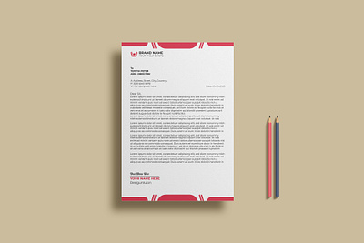 Creative Business Letterhead_180 creative creative business letterhead design graphic design letterhead