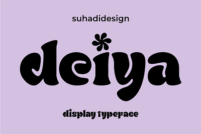 Deiya display typeface retro chiese chinese font food food font funky fonts