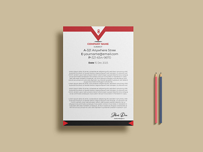 Company Letterhead Design-180 company letterhead flyer flyer design graphic design letterhad