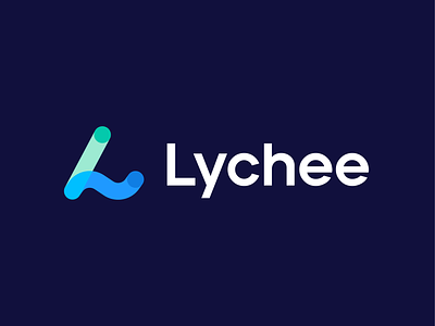 Lychee logo concept pt.1 app brand branding chart connection finance financial flow graph growth identity lending letter l loans logo logodesign money platform stock symbol