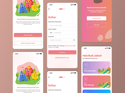 Kids App / kids learning App adobe xd animation app design figma figma animations figma app figma design app figma designing apps figma kit figma mobile app figma prototype kids app kids learning app mobile app prototyping toodler app ui uiux kit xd app