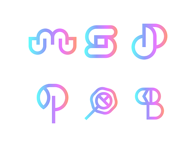 abstract logo abstract logo brand branding design gradient graphic design illustration logo logo design minimal modern