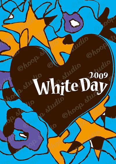 Illustration for White Day Poster illustration