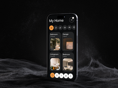 Smart home app app design figma mobiledesign smartdesign smarthome ui ux
