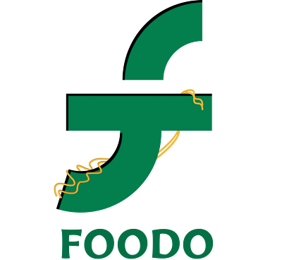 Foodo Logo Design branding design graphic design logo vector