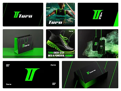 Turn Logo Design and Branding branding design dynamic elegant graphic design lettermark logo logo design monogram t letter turn visual identity design