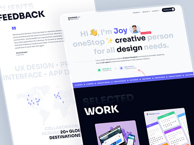 Portfolio Design branding creativityunleashed joy map minimal minimal design minimalistdesign new trend personal portfolio portfolio design portfolioreveal responsive design ui visualstorytelling web design webportfolio