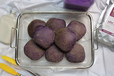 Ube Cheese Pandesal photography food food photography photography