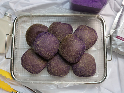 Ube Cheese Pandesal photography food food photography photography