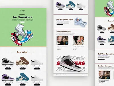 Sneakers E-newsletter design | email marketing abdulhsaimon e newsletter email email design email marketing email template shoe design shoe email sneakers design sneakers e newsletter sneakers email sneakers marketing template uiux