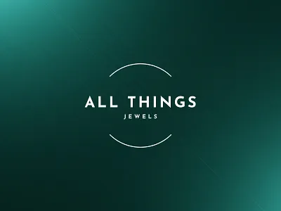 All Things Jewels | Logo Design branding design graphic design jewellery logo