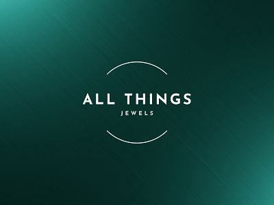 All Things Jewels | Logo Design branding design graphic design jewellery logo