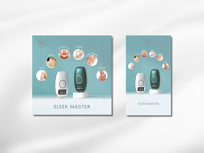 Sleek Master | Social Media Ads ads beauty branding graphic design social media