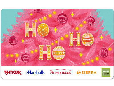 Merry Christmas - HO HO HO! celebration christmas custom art design digital lettering festive giftcard illustration lettering print typography