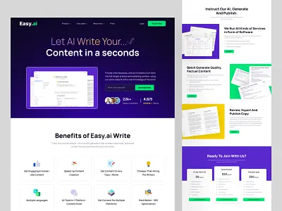 AI Writing Tool- Website Landing Page Design ai ai chat ai design ai landing ai landing page ai tool ai website artificial intelligence artificialintelligence best landing page design generative ai landing page landing page design landing page ui landingpage product landing page saas landing page trend ui ux ui ux design