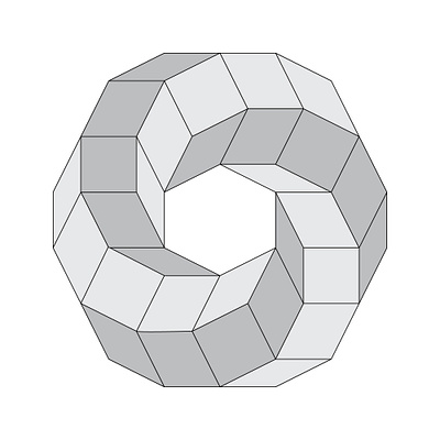Cubic Circle 3d circle cubic design graphic design icon illustration johan johirul johirul xohan johirulxohan logo vector xohan
