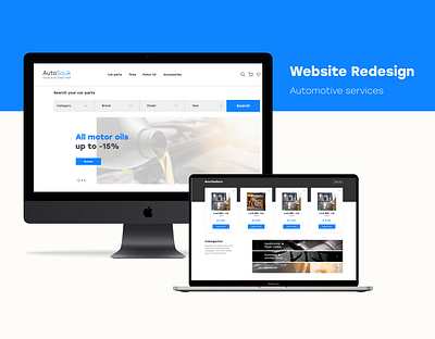 Website Redesign - Automotive Services branding design ui ui design uiux uiux case study ux ux design web design website design