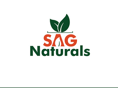 SAG Natural logo agrofoodlogo branding dailylogochallenge design foodlogo foodset freshfruitlogo illustration logo logotype nutritionlogo orgaincfood organicfoodlogo vector