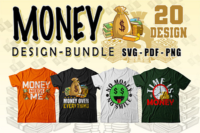 Money SVGs Quotes Design print files. T shirt, mugs, frame etc. money bundle money quote bundle money quotes design money svg bundle money svg design money t shirt design