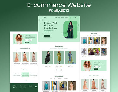 Modal For E-commerce WebDesign - DailyUI Day012