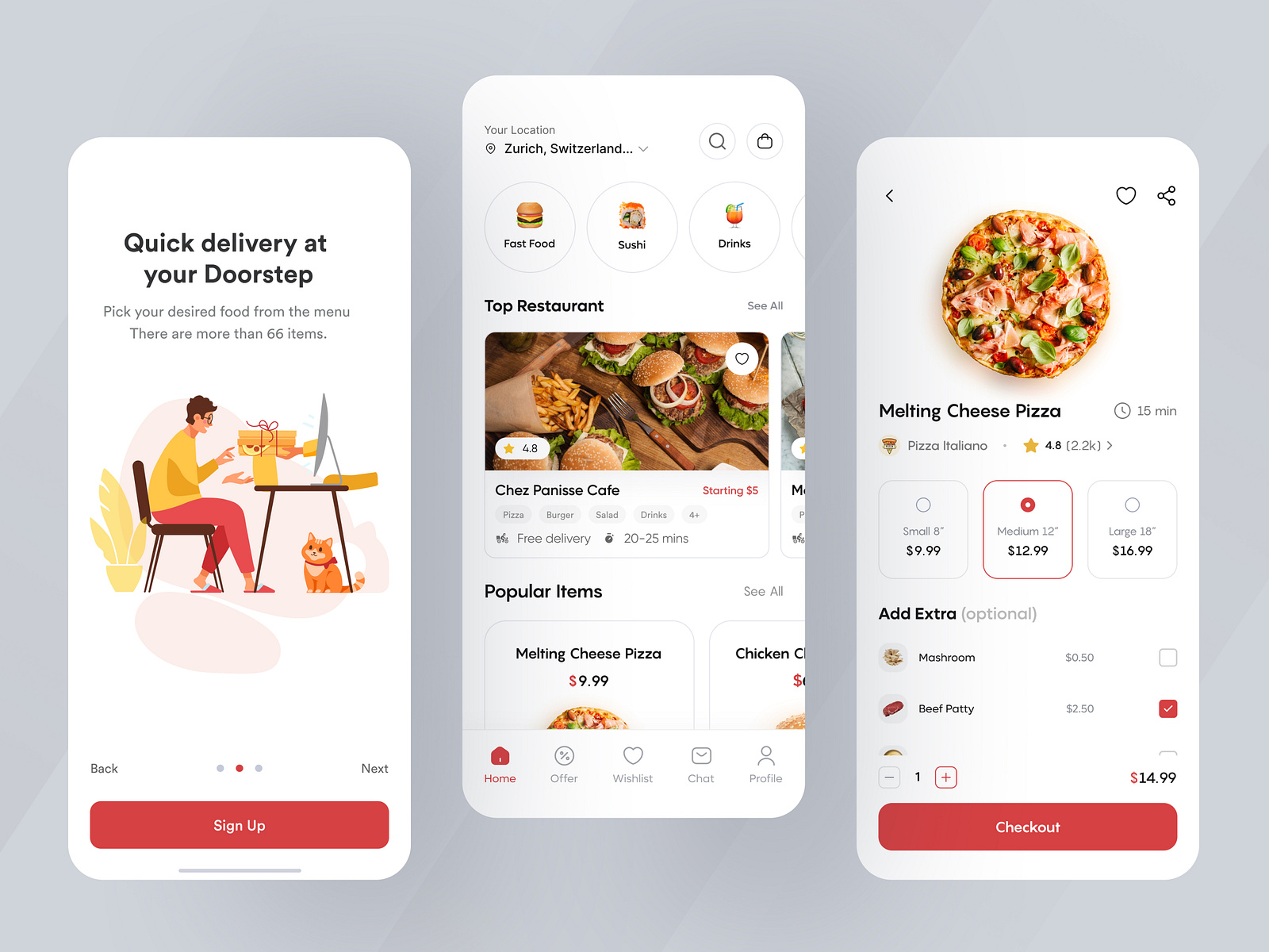 Food DeliveryApp by Delisas: UX/UI & SaaS Agency on Dribbble