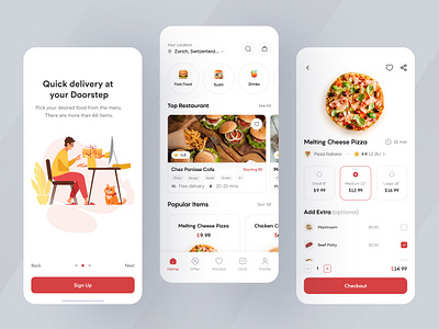 Food DeliveryApp 2024 trend android app delivery app food app food delivery app grocery app grocery delivery app ios mobile app online order app ui uiux design ux