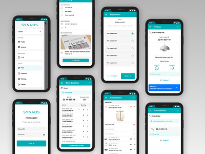 Warehouse mobile app android app consolidation intralogistics app logistics app mobile app mobile design picking product product design put away relocation reporting problem stock counting warehouse app warehouse processes