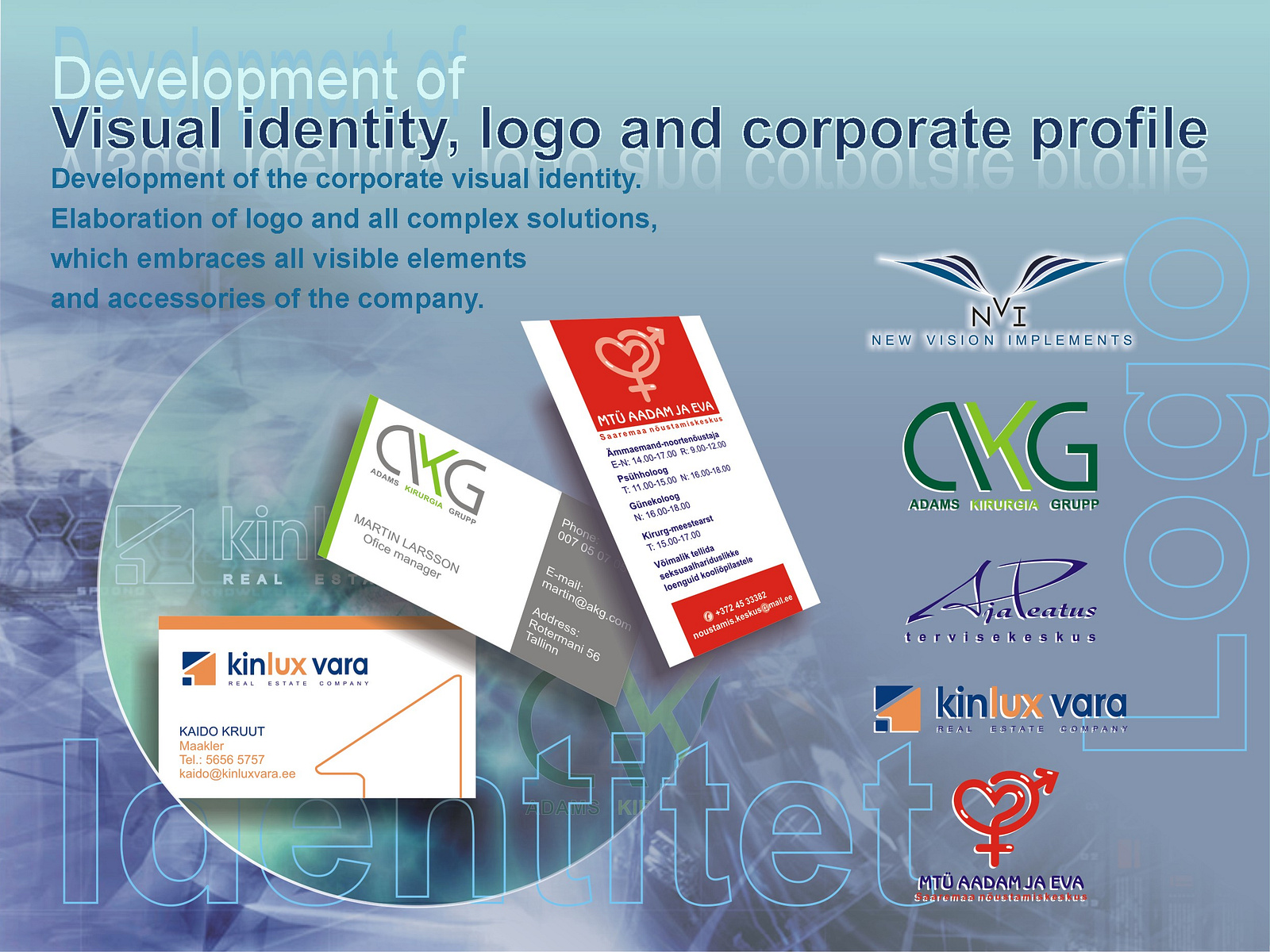 Corporate Design.Logo by Janek Tsurkan on Dribbble